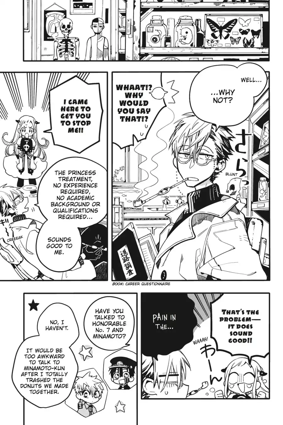 Read Jibaku Shounen Hanako kun Manga Online