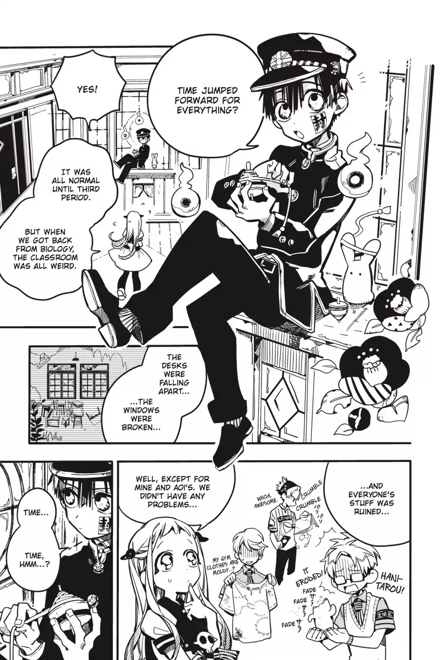 Read Jibaku Shounen Hanako kun Manga Online