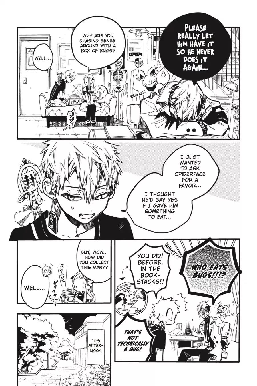 Read Jibaku Shounen Hanako kun Manga Online