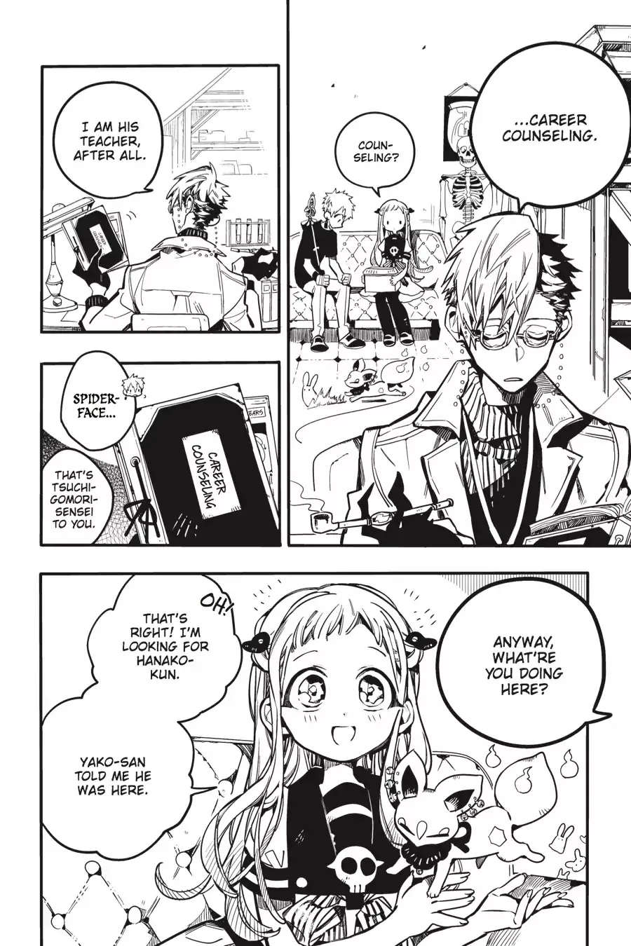 Read Jibaku Shounen Hanako kun Manga Online