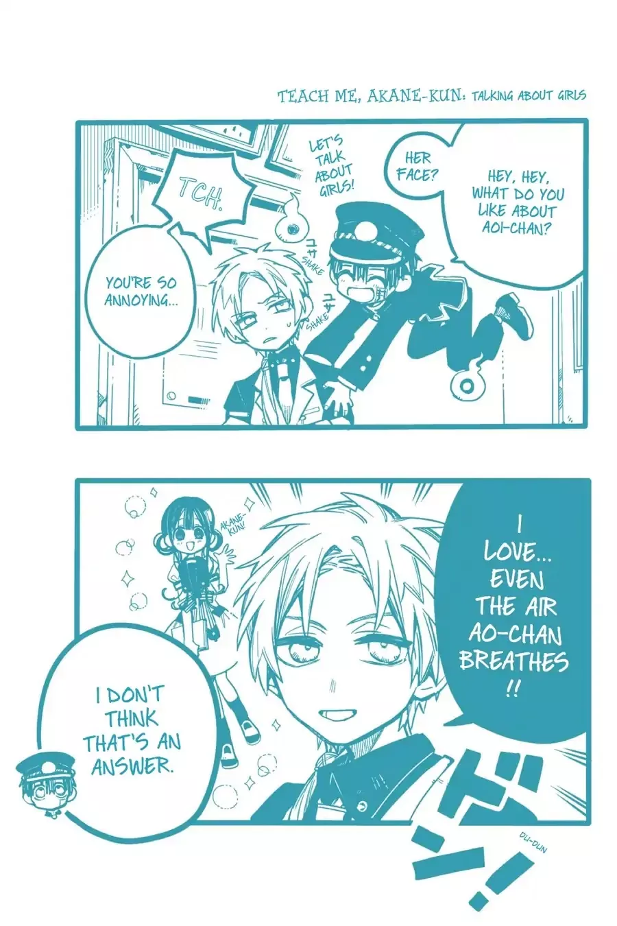 Read Jibaku Shounen Hanako kun Manga Online