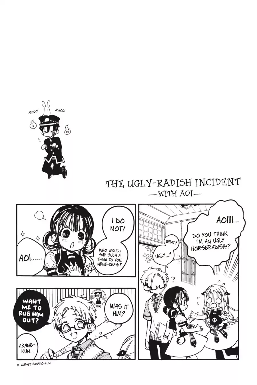 Read Jibaku Shounen Hanako kun Manga Online
