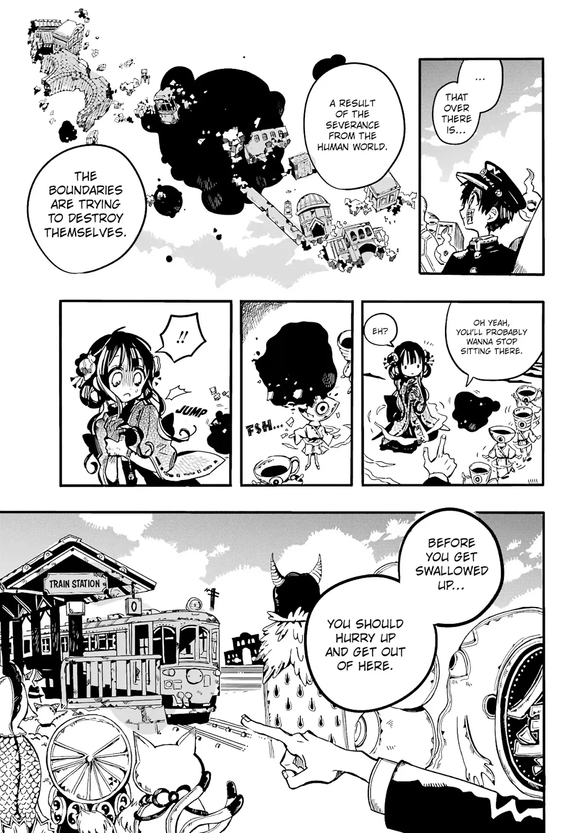 Read Jibaku Shounen Hanako kun Manga Online