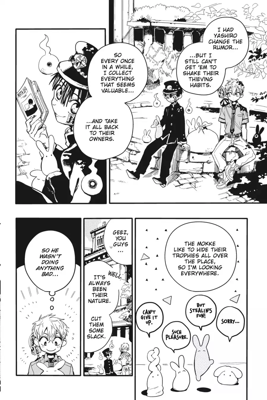 Read Jibaku Shounen Hanako kun Manga Online