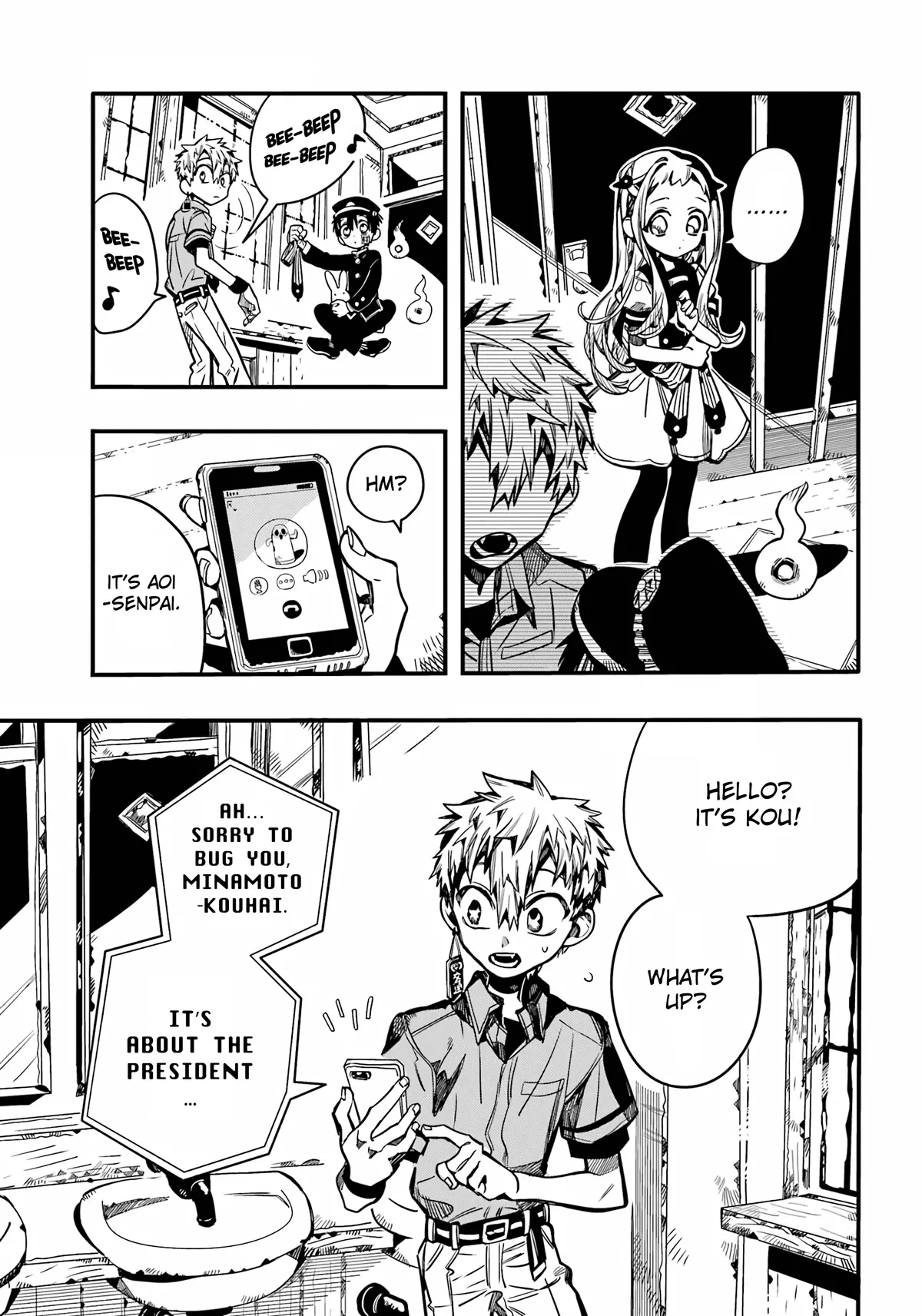 Read Jibaku Shounen Hanako kun Manga Online