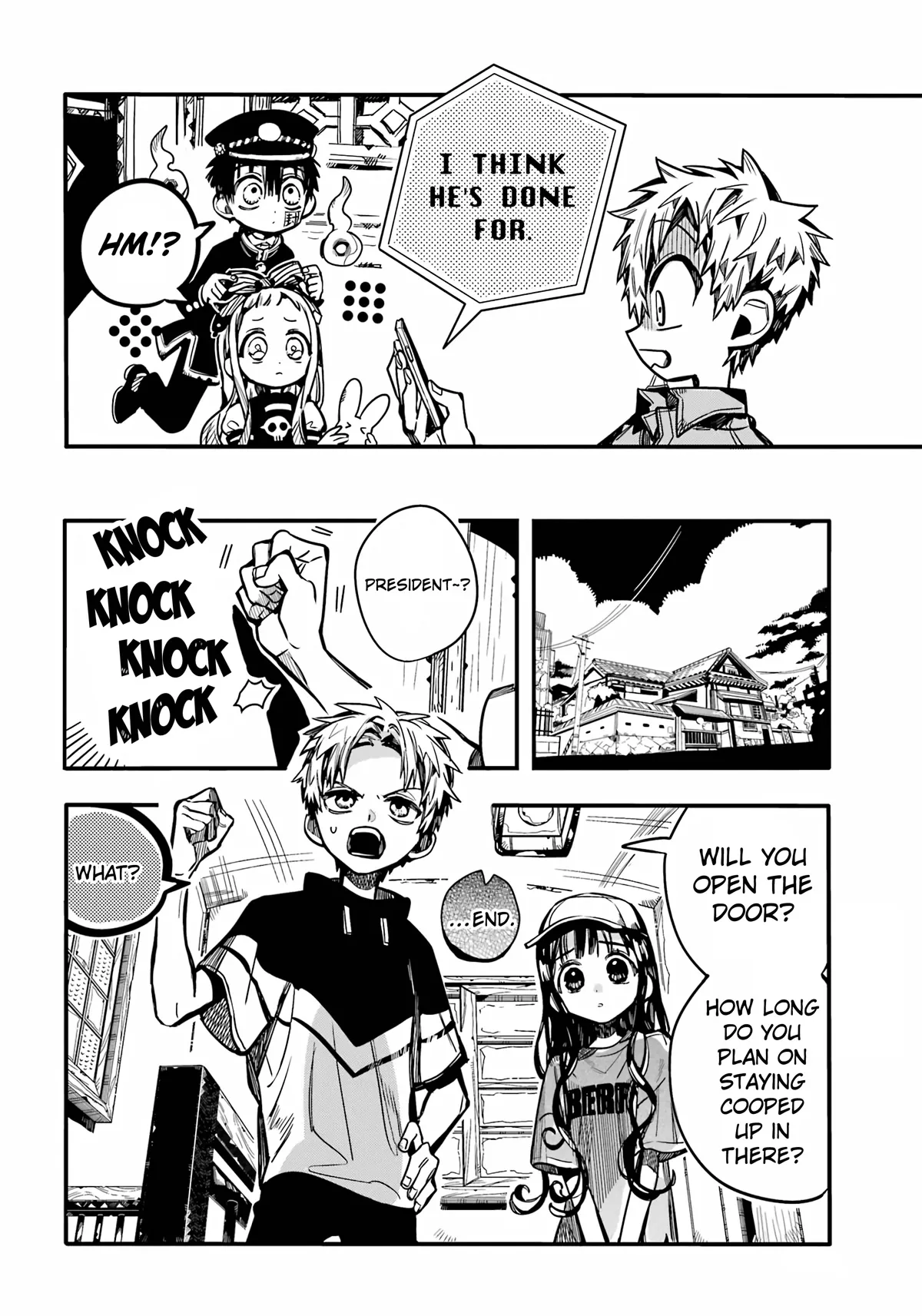 Read Jibaku Shounen Hanako kun Manga Online