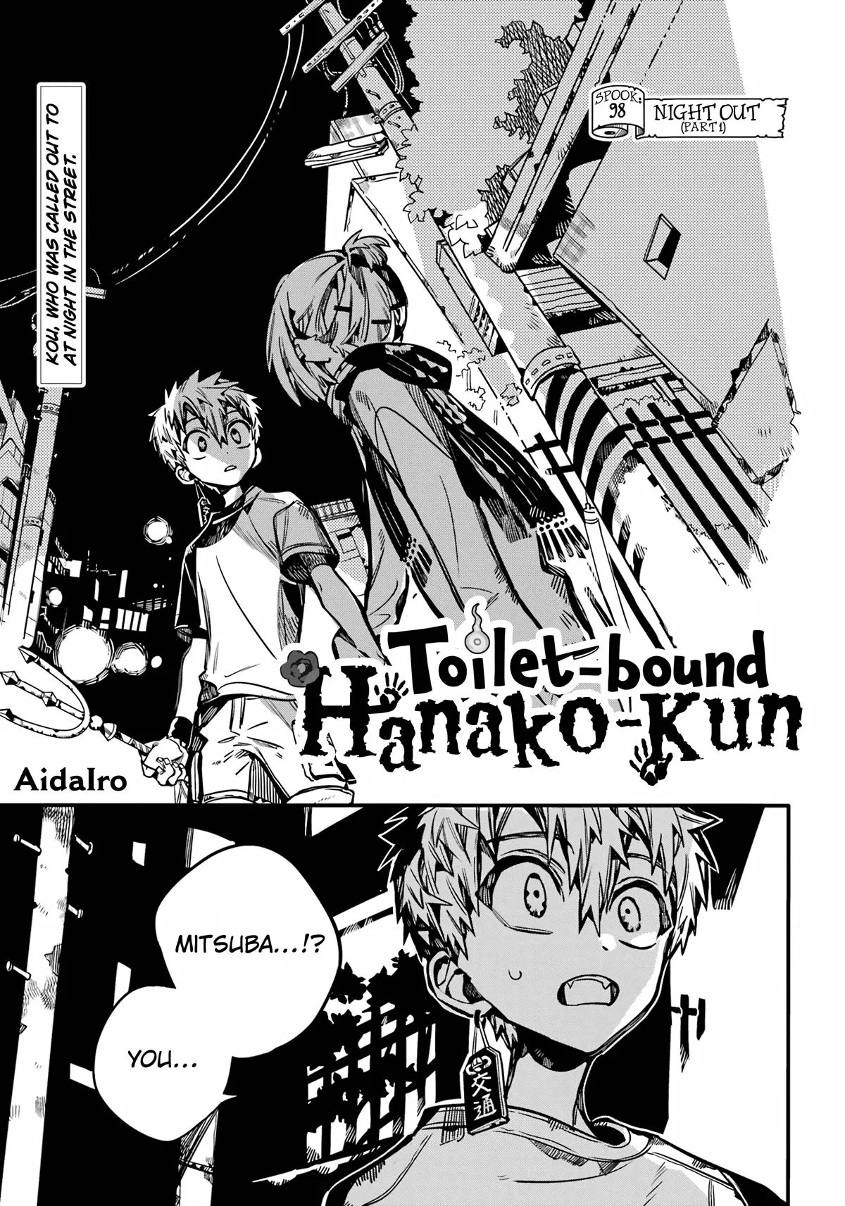 Read Jibaku Shounen Hanako kun Manga Online