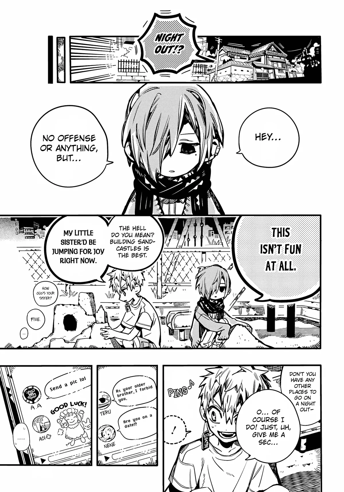 Read Jibaku Shounen Hanako kun Manga Online