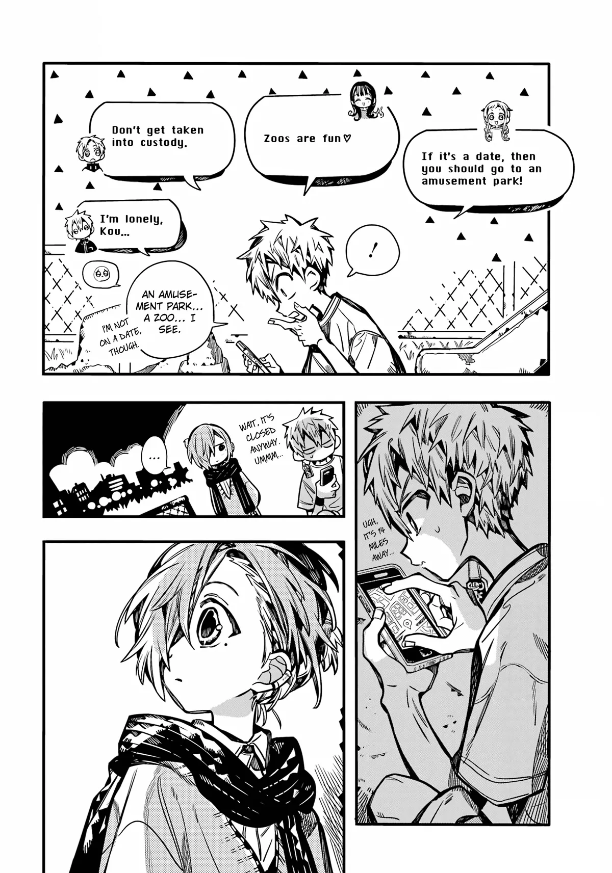 Read Jibaku Shounen Hanako kun Manga Online