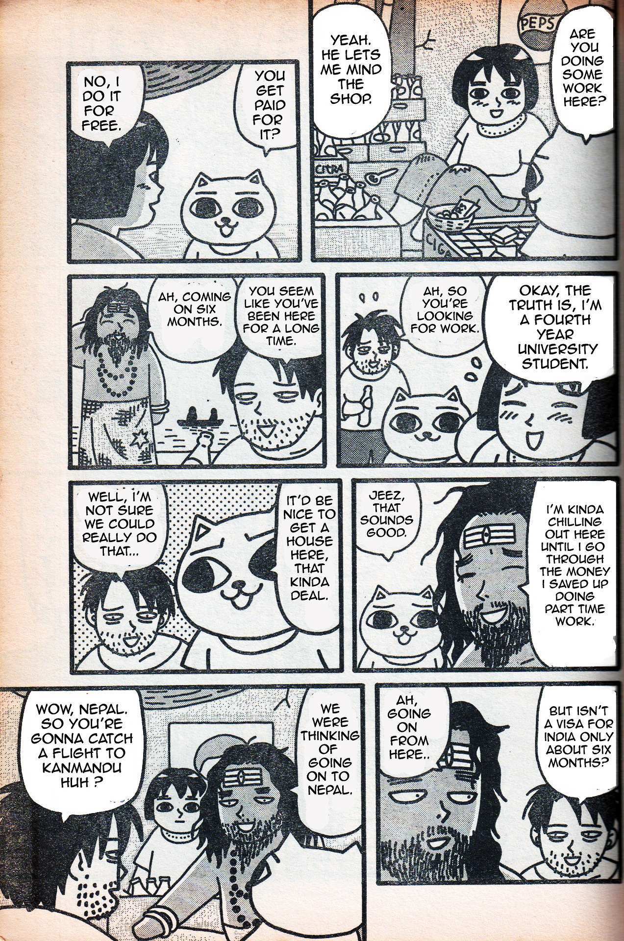 Read Jiru-Jiru Diary India Travelogue Manga Online