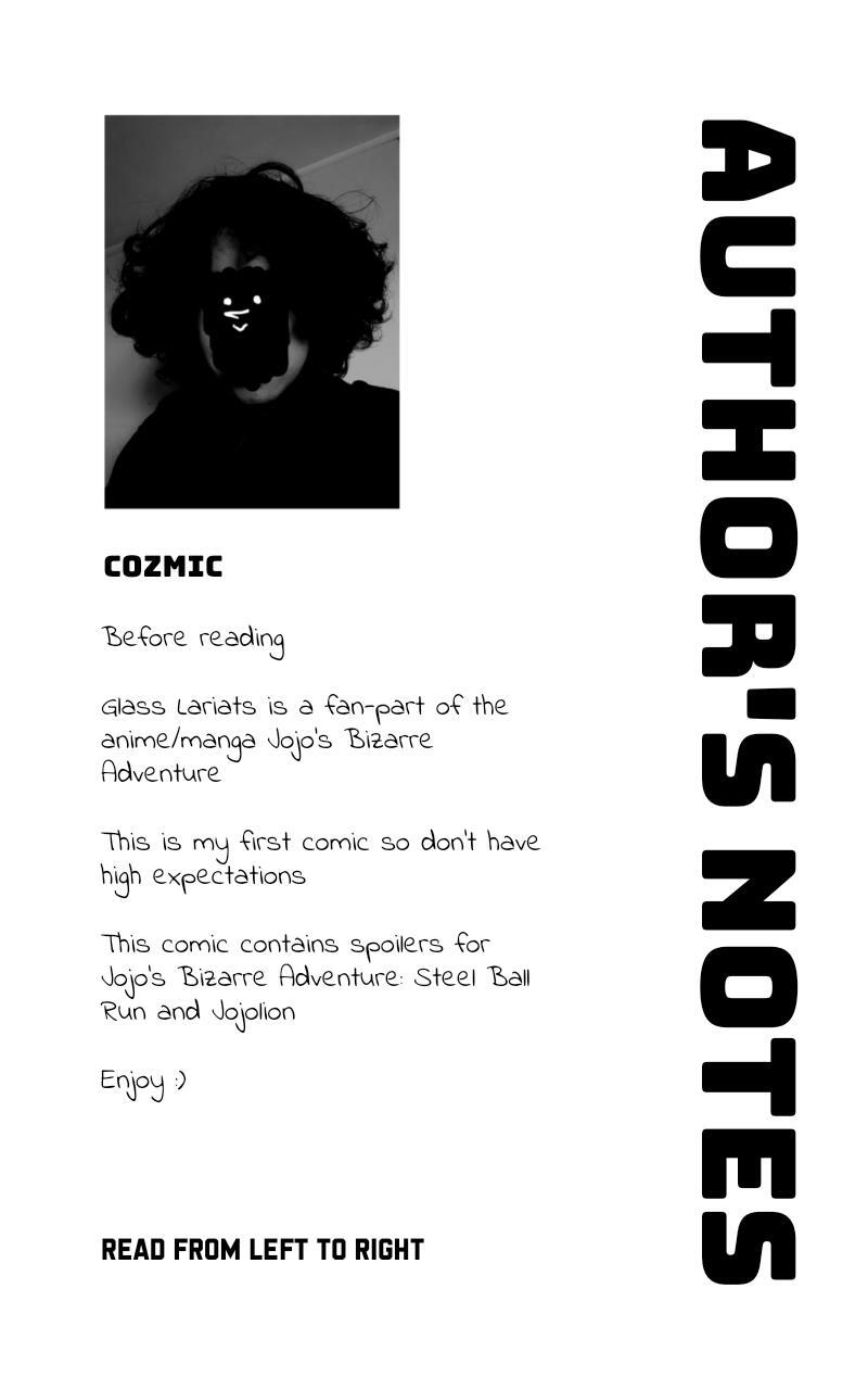 Read Jojo's Bizarre Adventure - Glass Lariats (Doujinshi) Manga Online