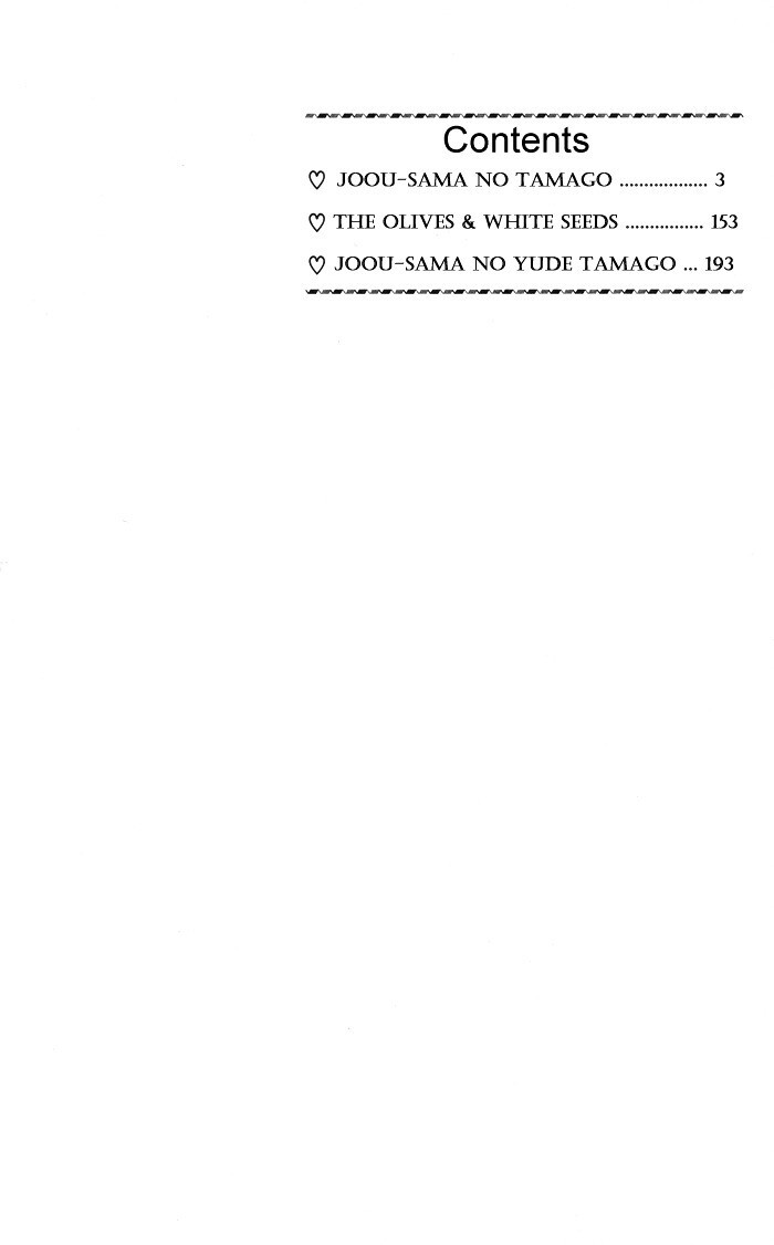 Read Joou-sama no Tamago Manga Online