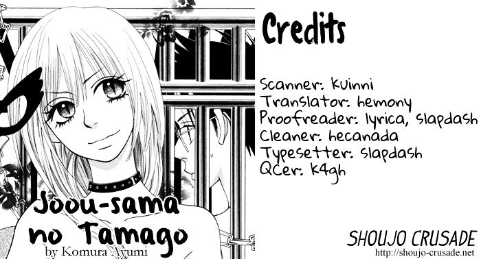 Read Joou-sama no Tamago Manga Online