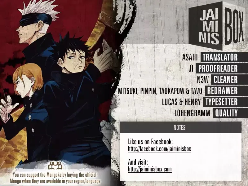 Read Jujutsu Kaisen Manga Online
