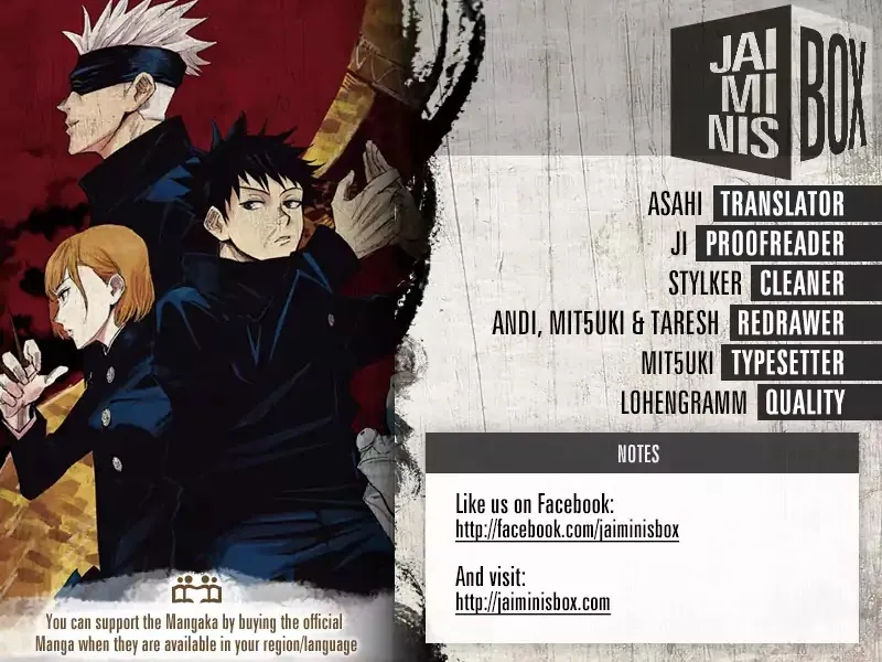 Read Jujutsu Kaisen Manga Online
