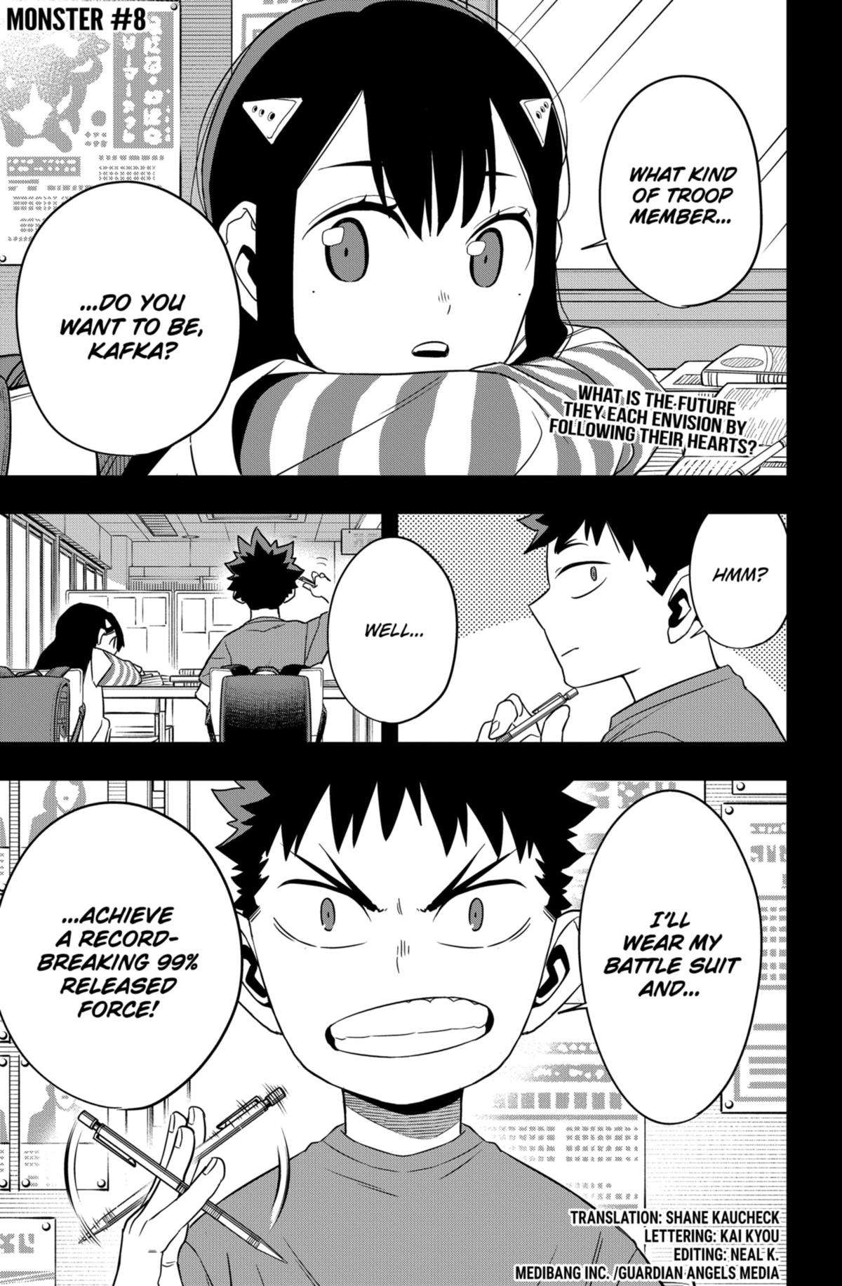 Read Kaiju No 8 Manga Online