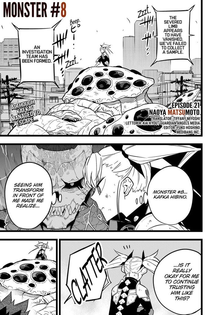 Read Kaiju No 8 Manga Online