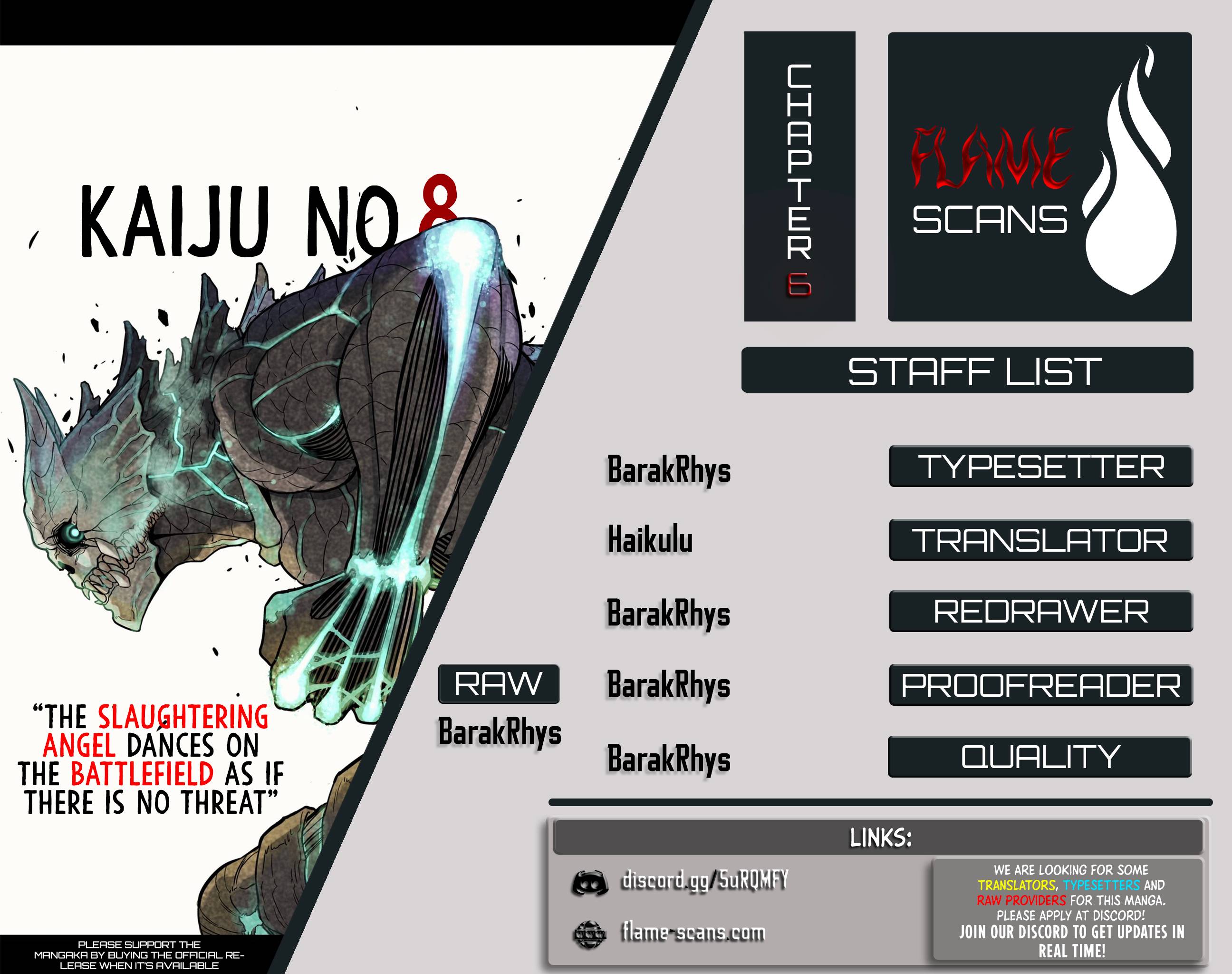 Read Kaiju No 8 Manga Online