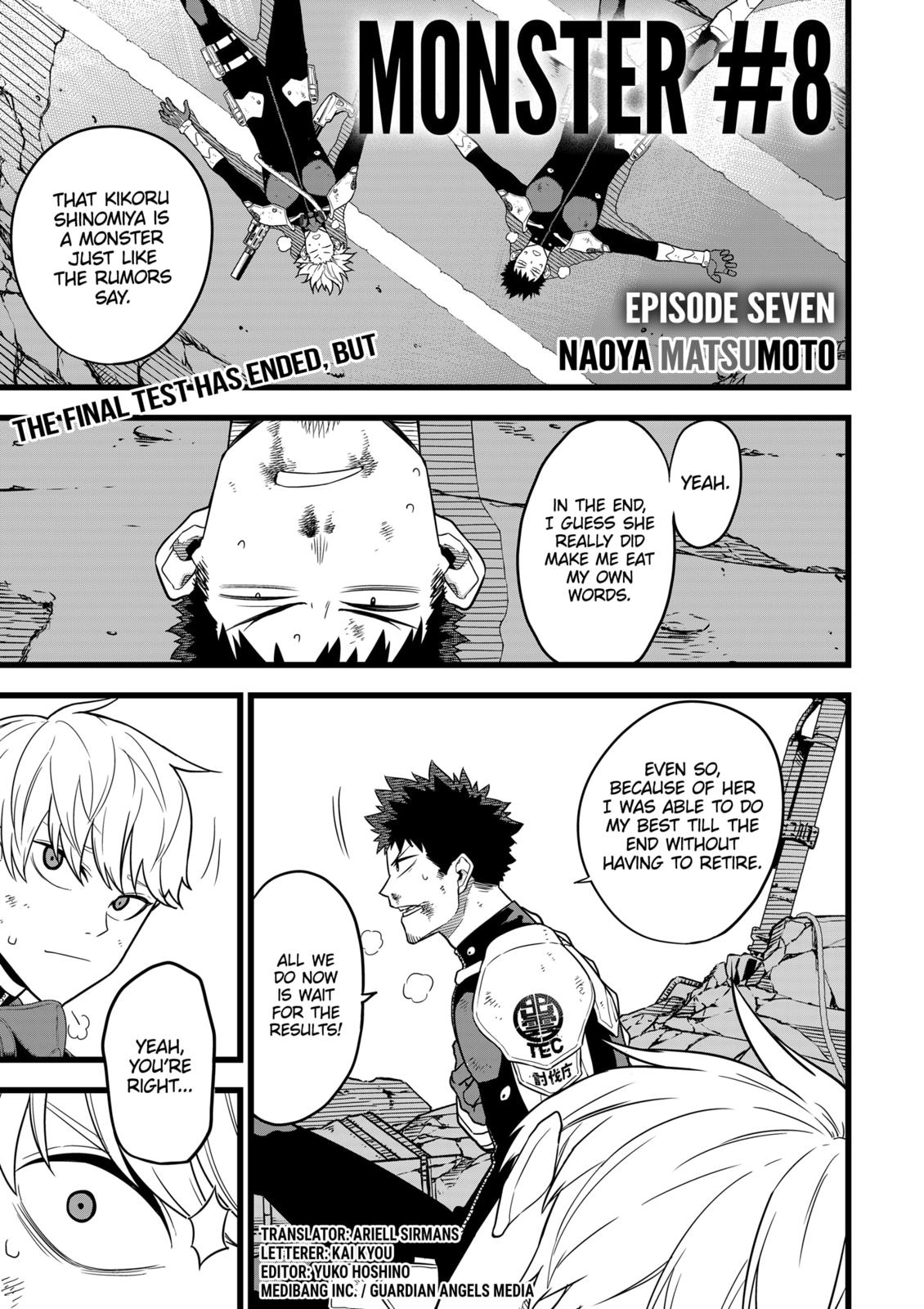 Read Kaiju No 8 Manga Online