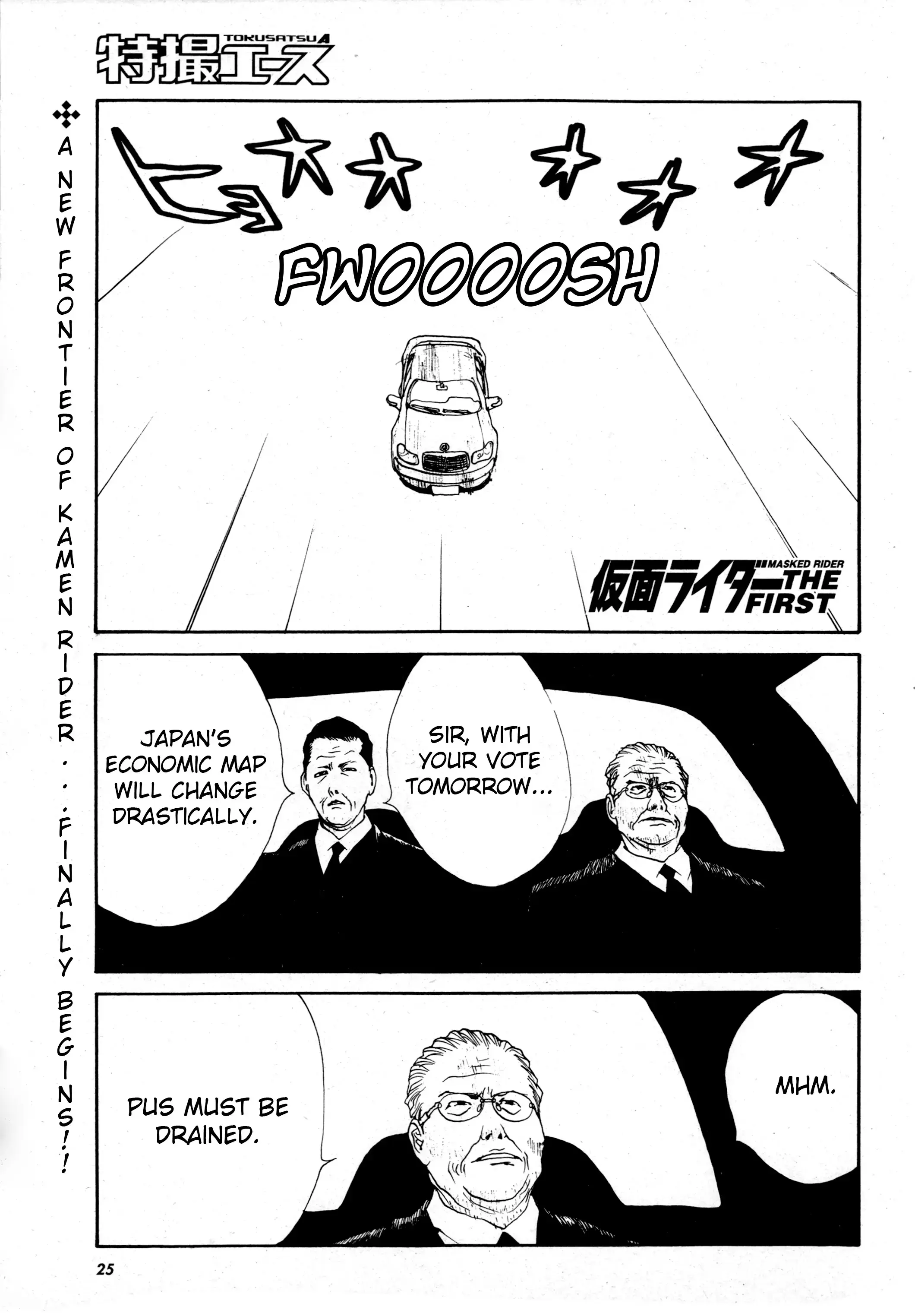Read Kamen Rider The First Manga Online