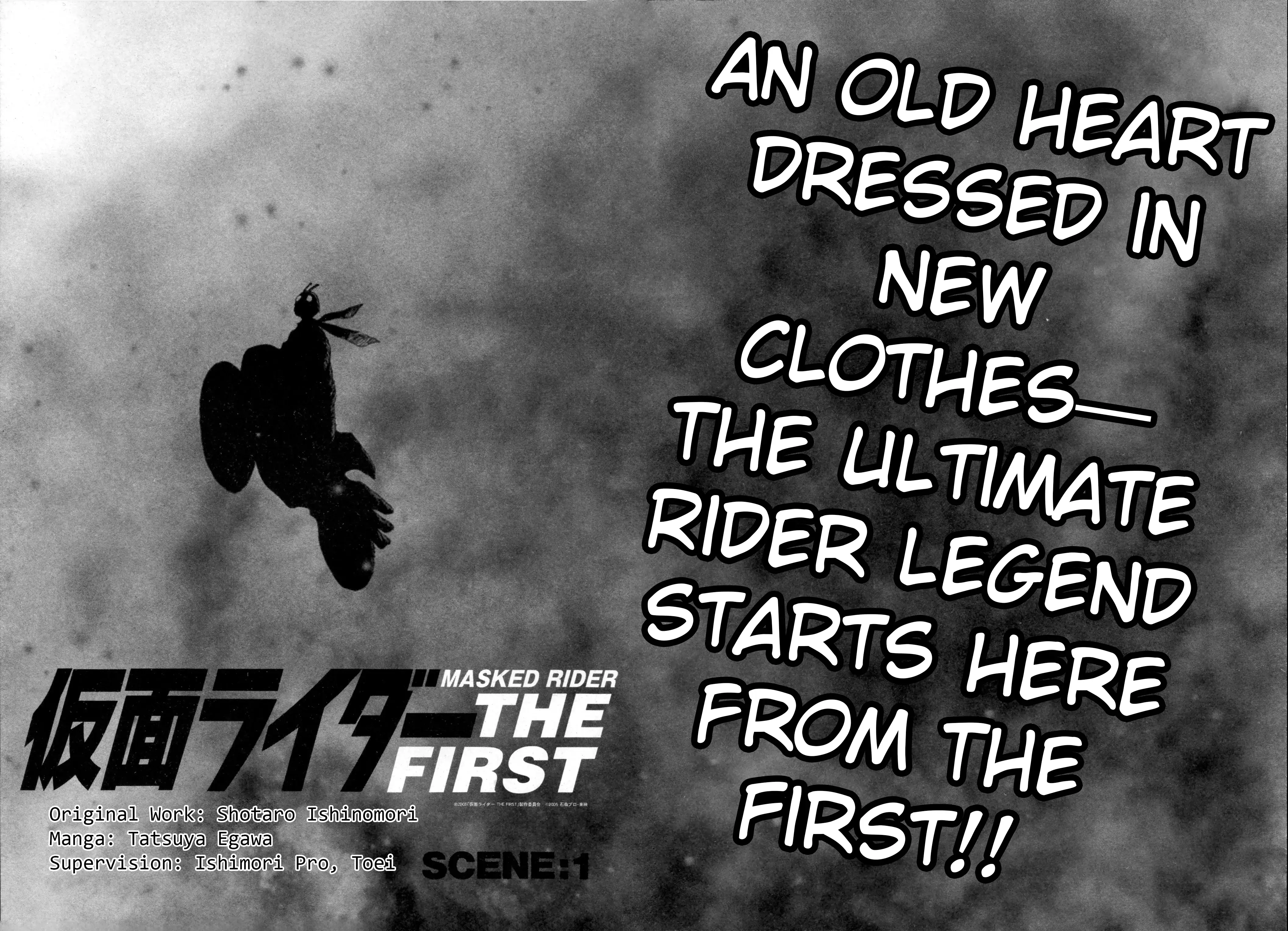 Read Kamen Rider The First Manga Online
