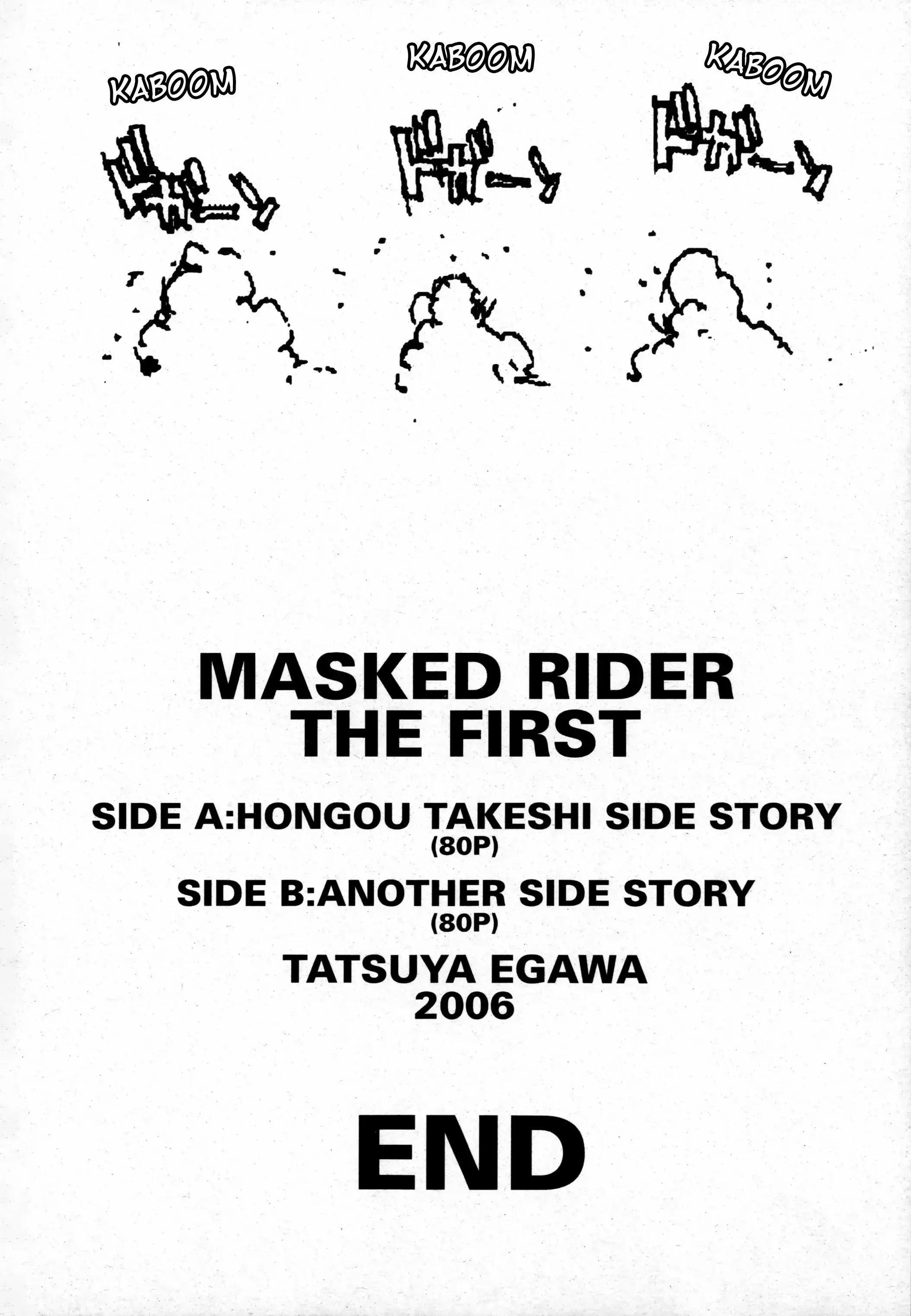 Read Kamen Rider The First Manga Online