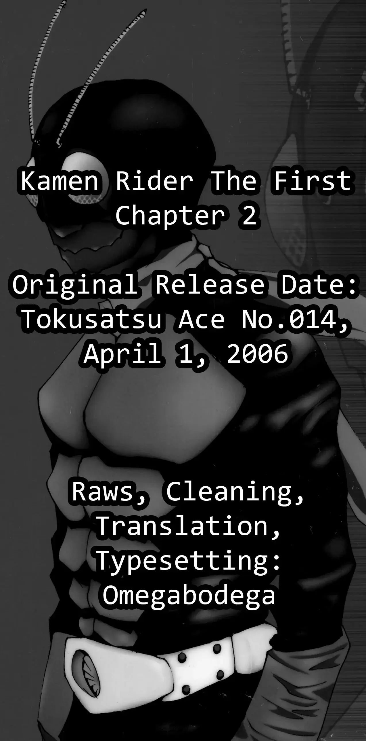 Read Kamen Rider The First Manga Online