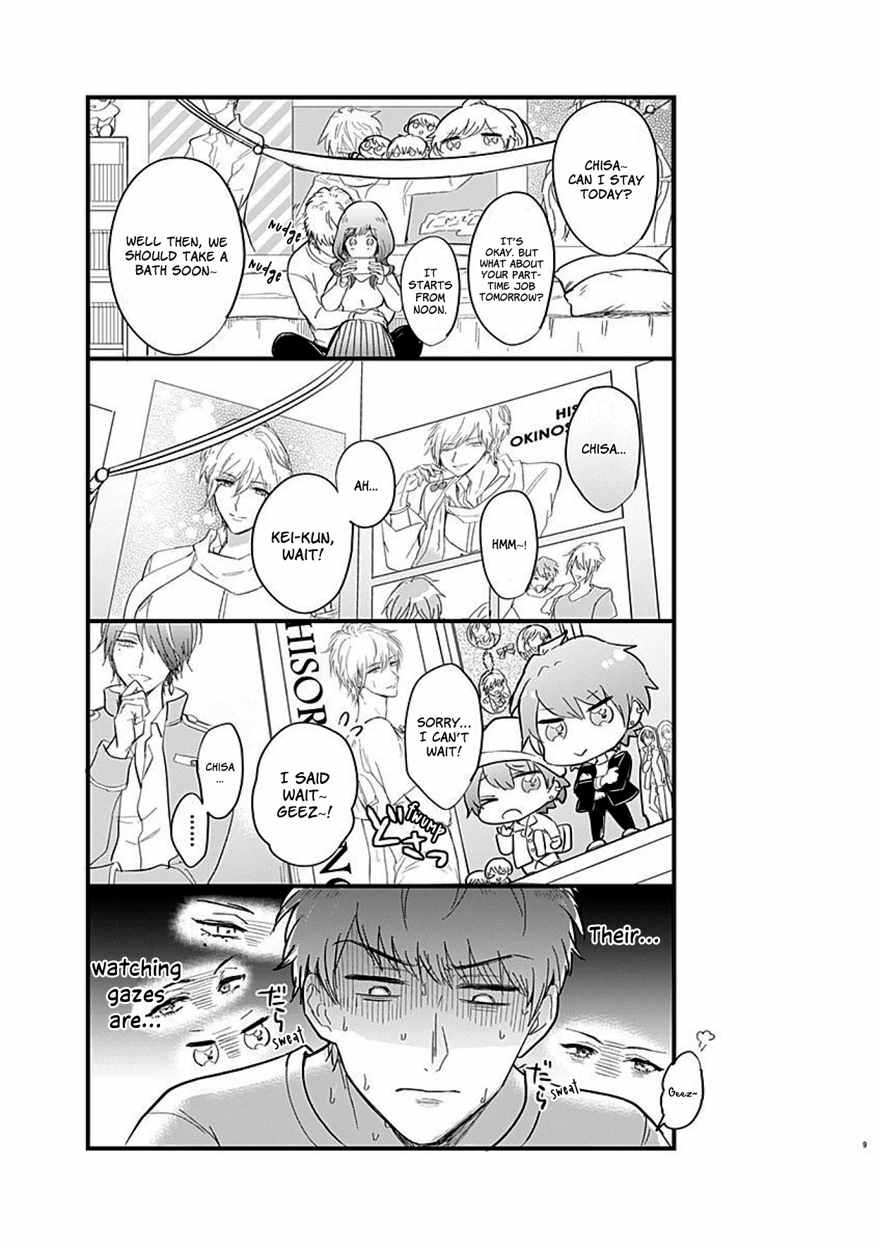 Read Kanojo no Oshi ga Kirai Manga Online