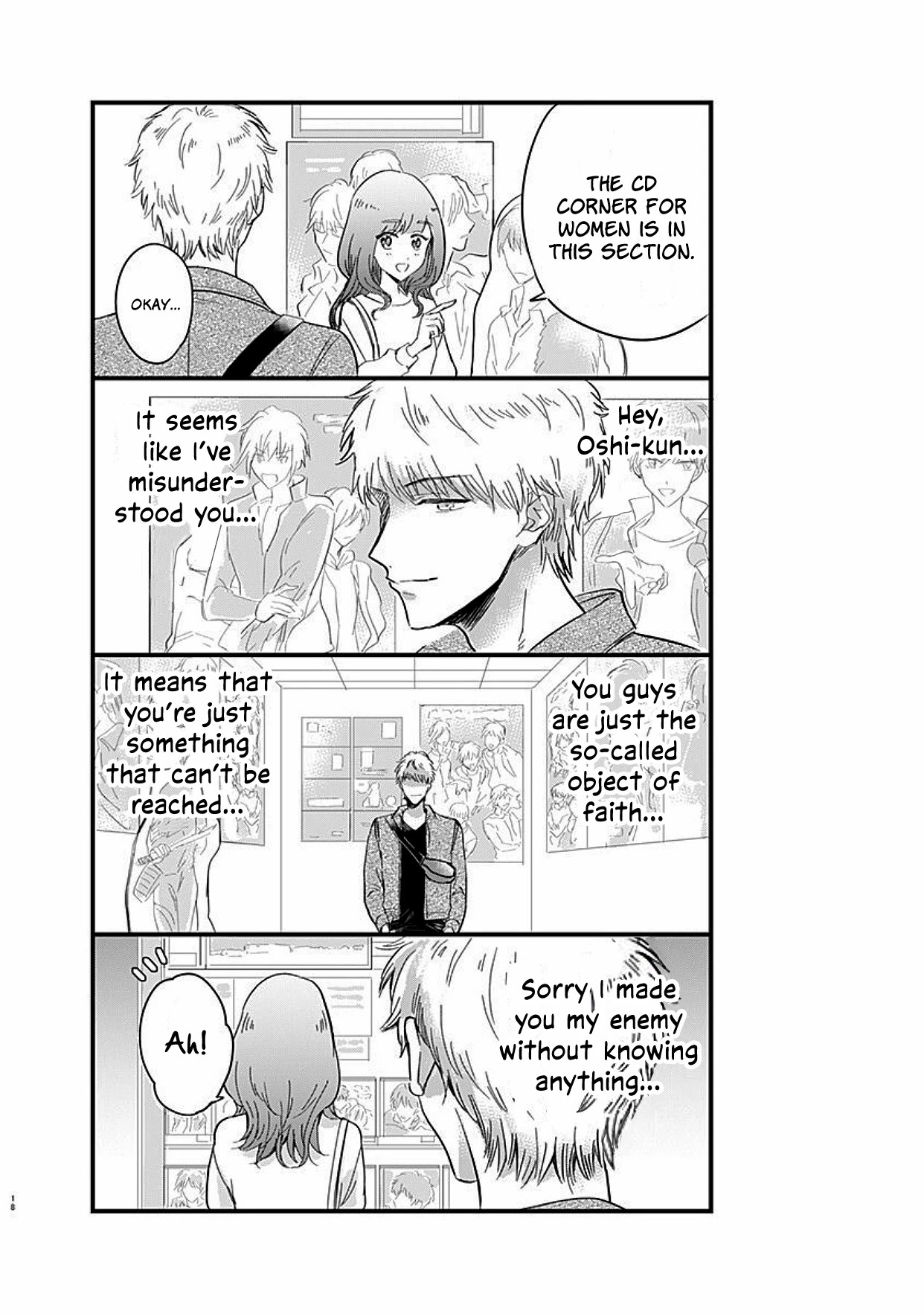 Read Kanojo no Oshi ga Kirai Manga Online