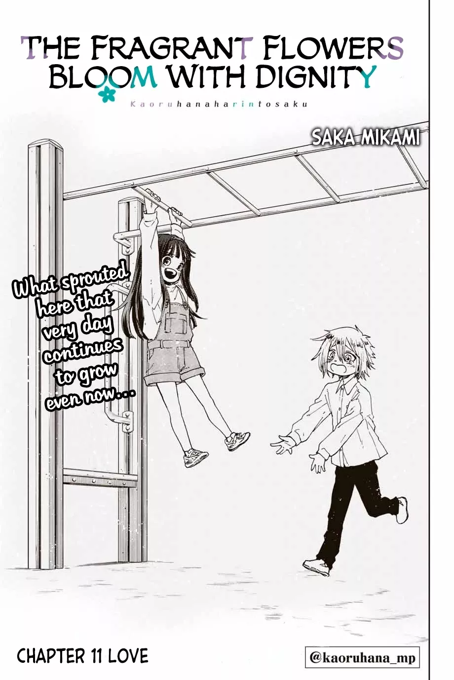 Read Kaoru Hana wa Rin to Saku Manga Online