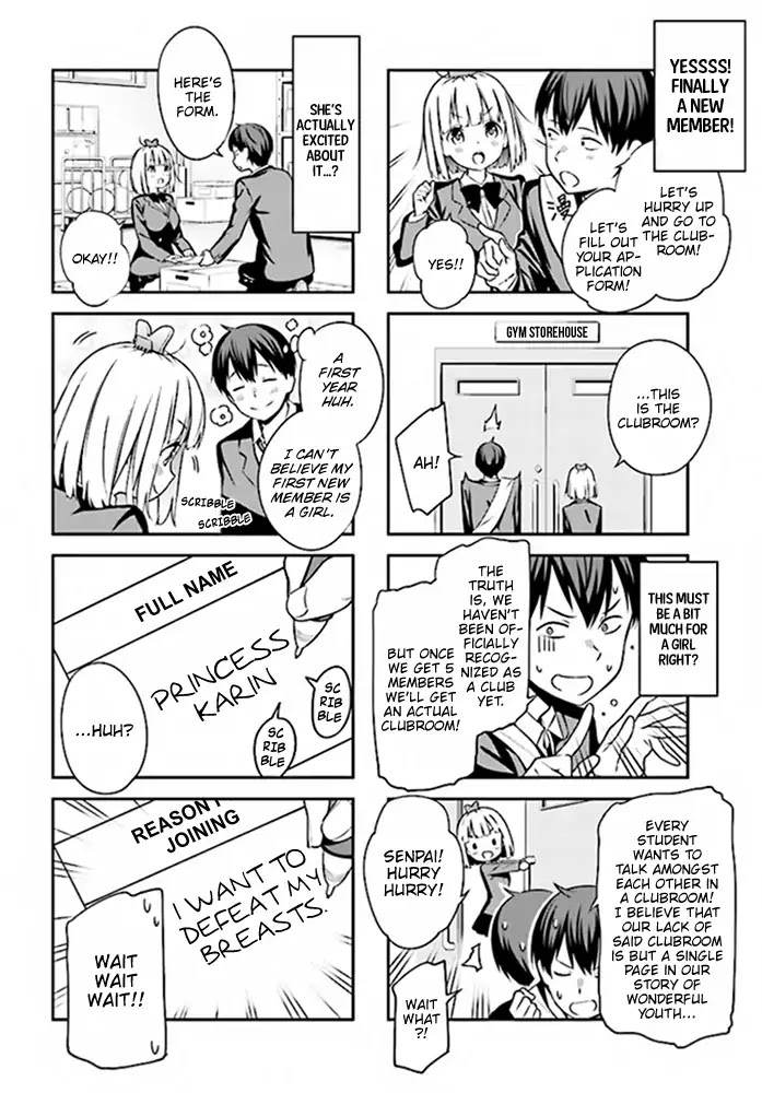 Read Karin-chan wa Misetagari Manga Online