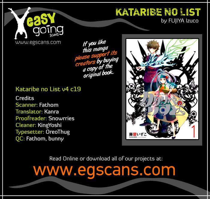 Read Kataribe no List Manga Online