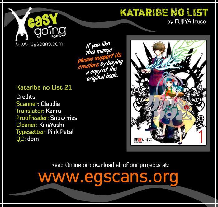Read Kataribe no List Manga Online