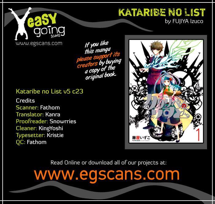Read Kataribe no List Manga Online