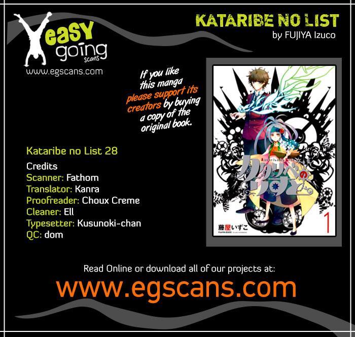 Read Kataribe no List Manga Online