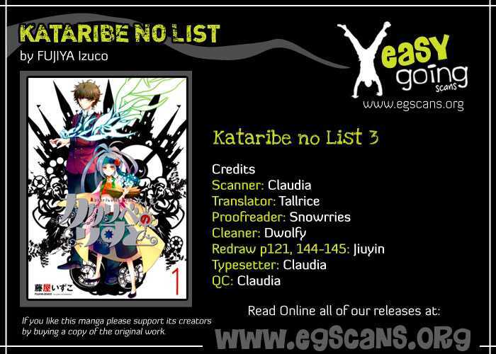 Read Kataribe no List Manga Online