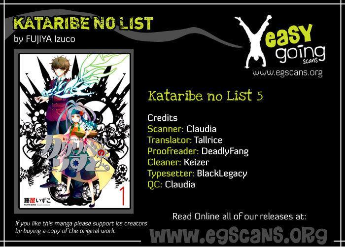 Read Kataribe no List Manga Online
