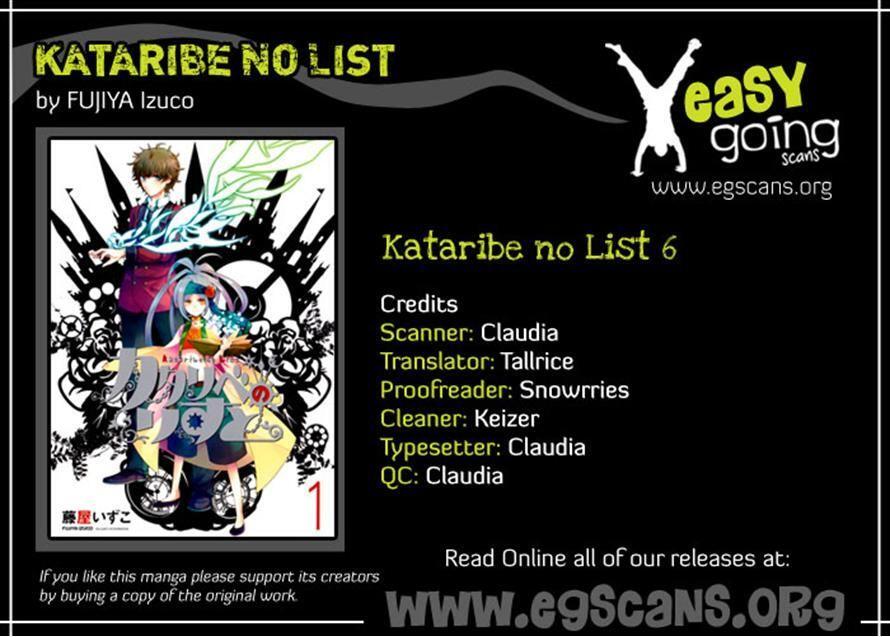 Read Kataribe no List Manga Online