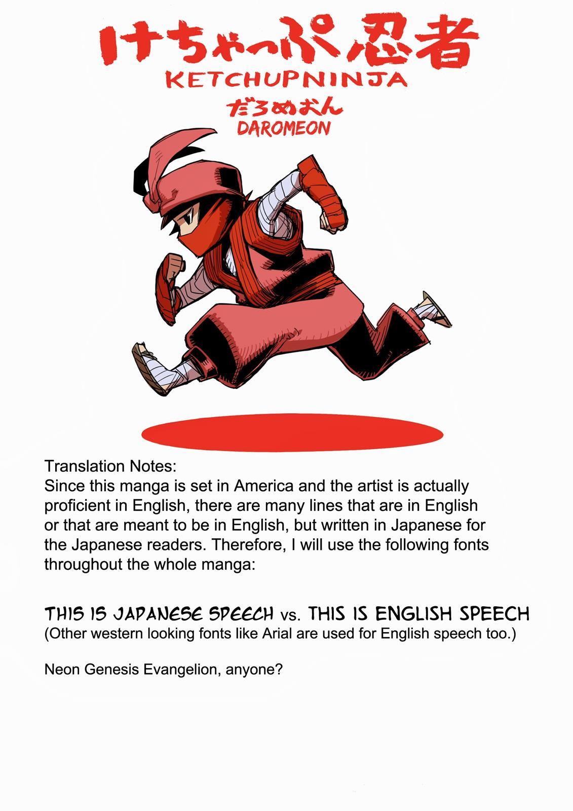 Read Ketchup Ninja Manga Online