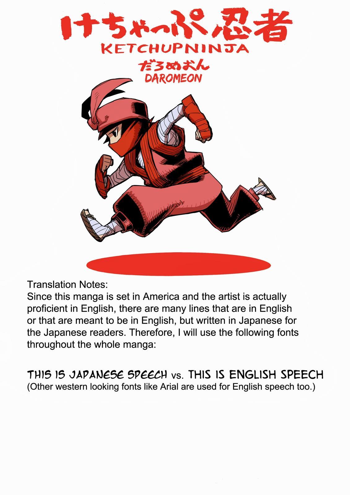 Read Ketchup Ninja Manga Online