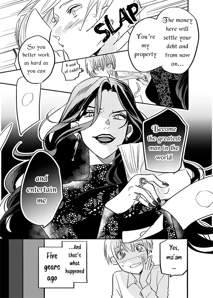 Read Kimagure de Kodomo Hirotta Onna Boss to Sekaiichi ii Otoko ni Naranakyaikenai Otokonoko no Hanashi Manga Online