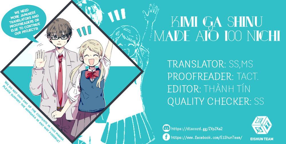 Read Kimi ga Shinu Made Ato 100 Nichi Manga Online