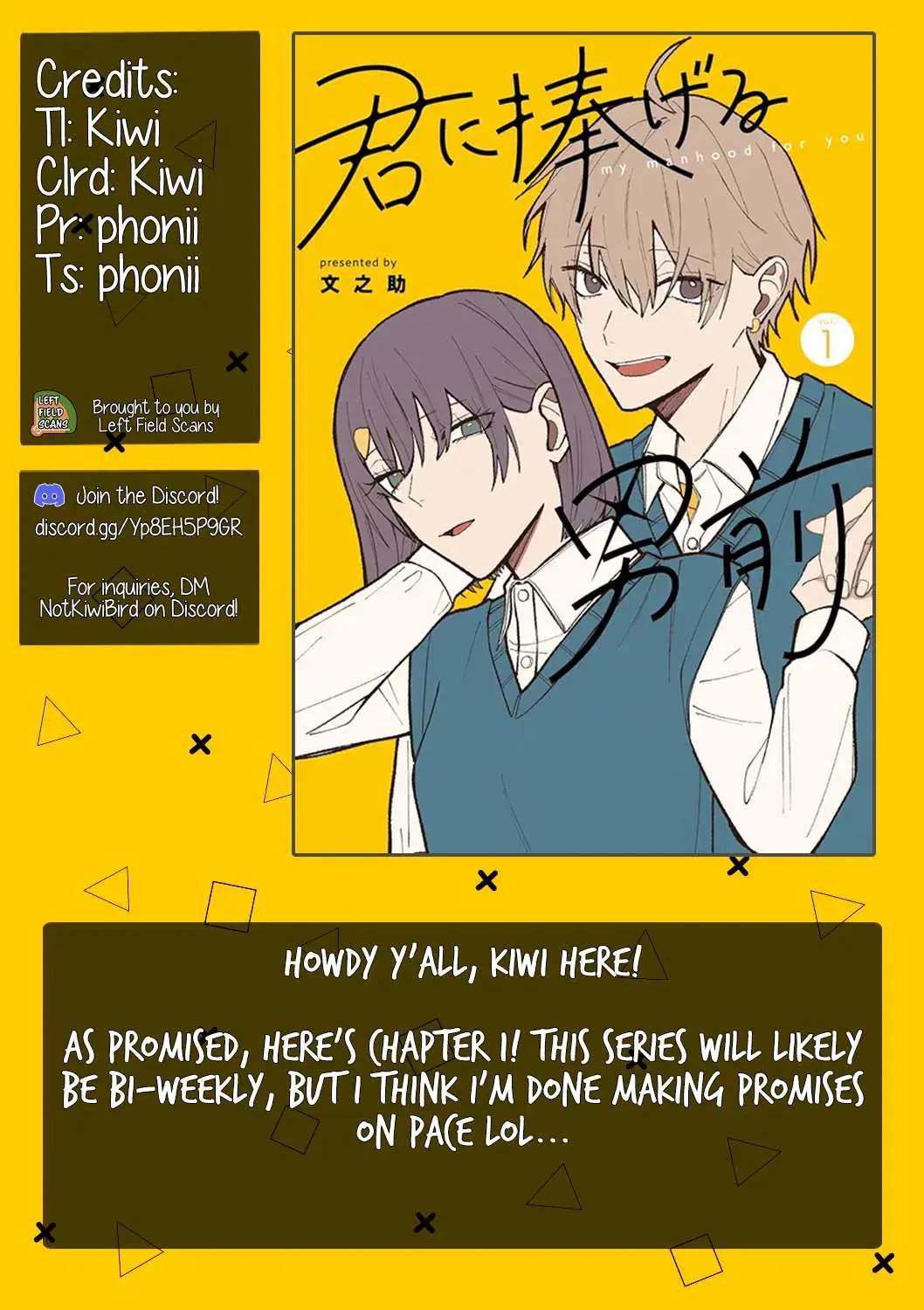 Read Kimi ni Sasageru Otokomae Manga Online