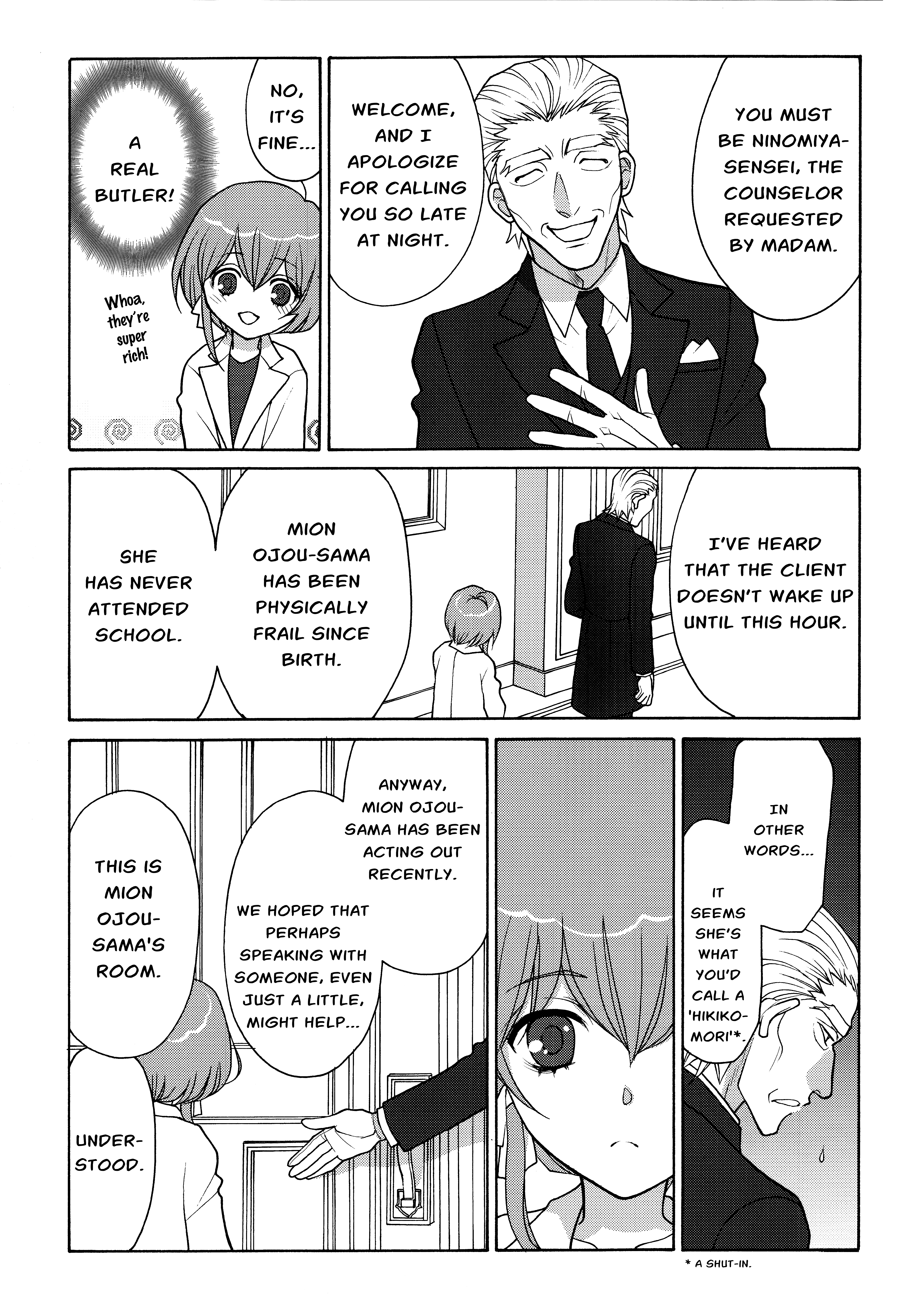 Read Koharu Hush-A-Bye Mayonaka no Kaunseraa Manga Online