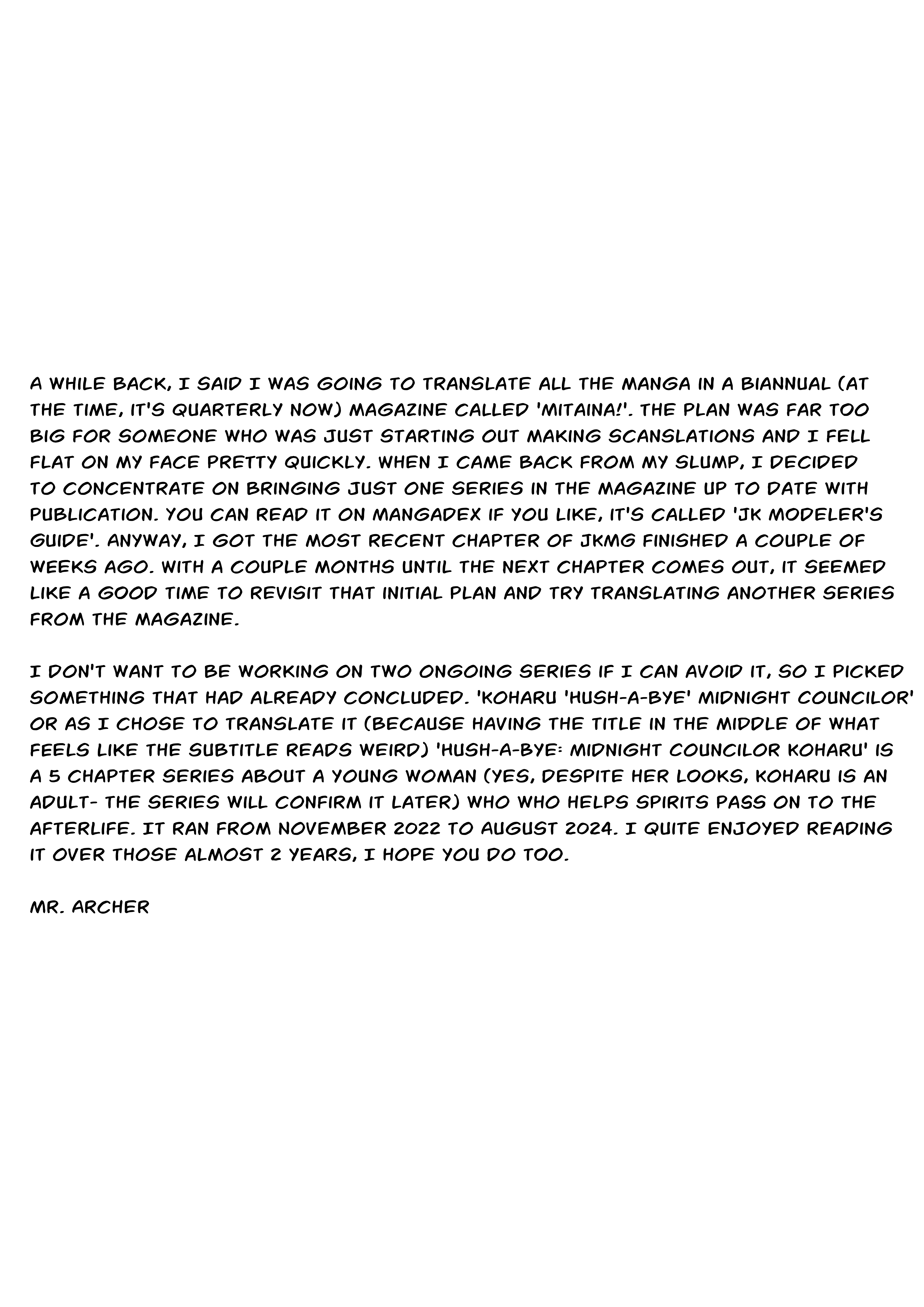 Read Koharu Hush-A-Bye Mayonaka no Kaunseraa Manga Online