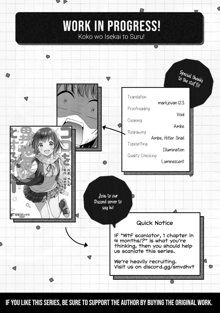 Read Koko wo Isekai to Suru! Manga Online