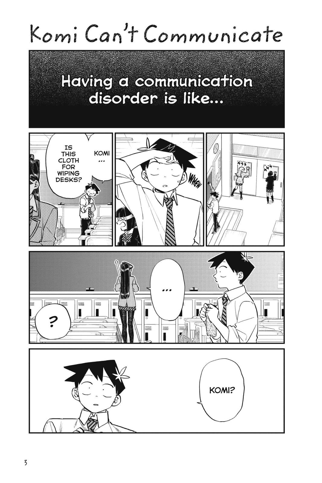 Read Komi Can't Communicate Manga Online