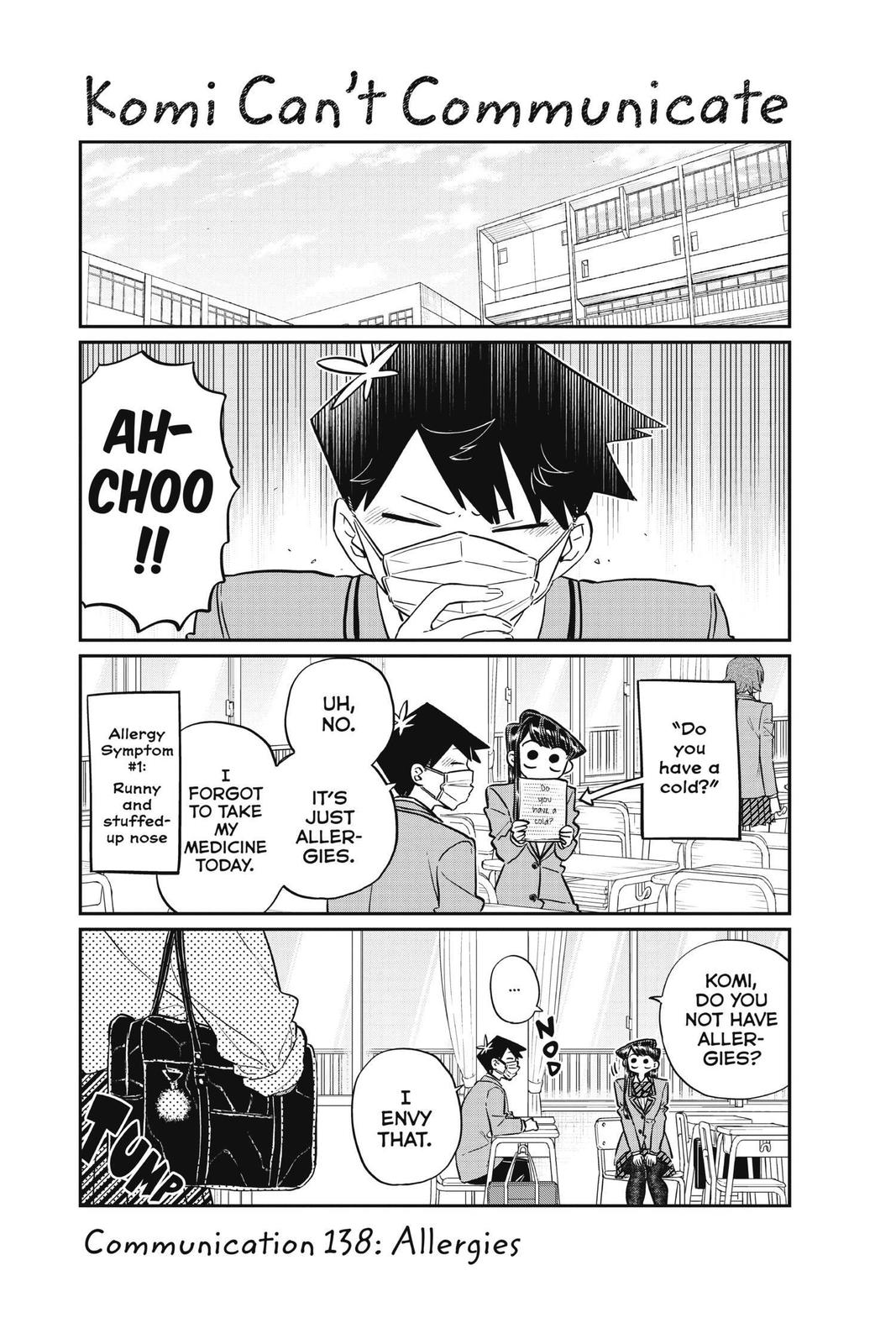 Read Komi Can't Communicate Manga Online