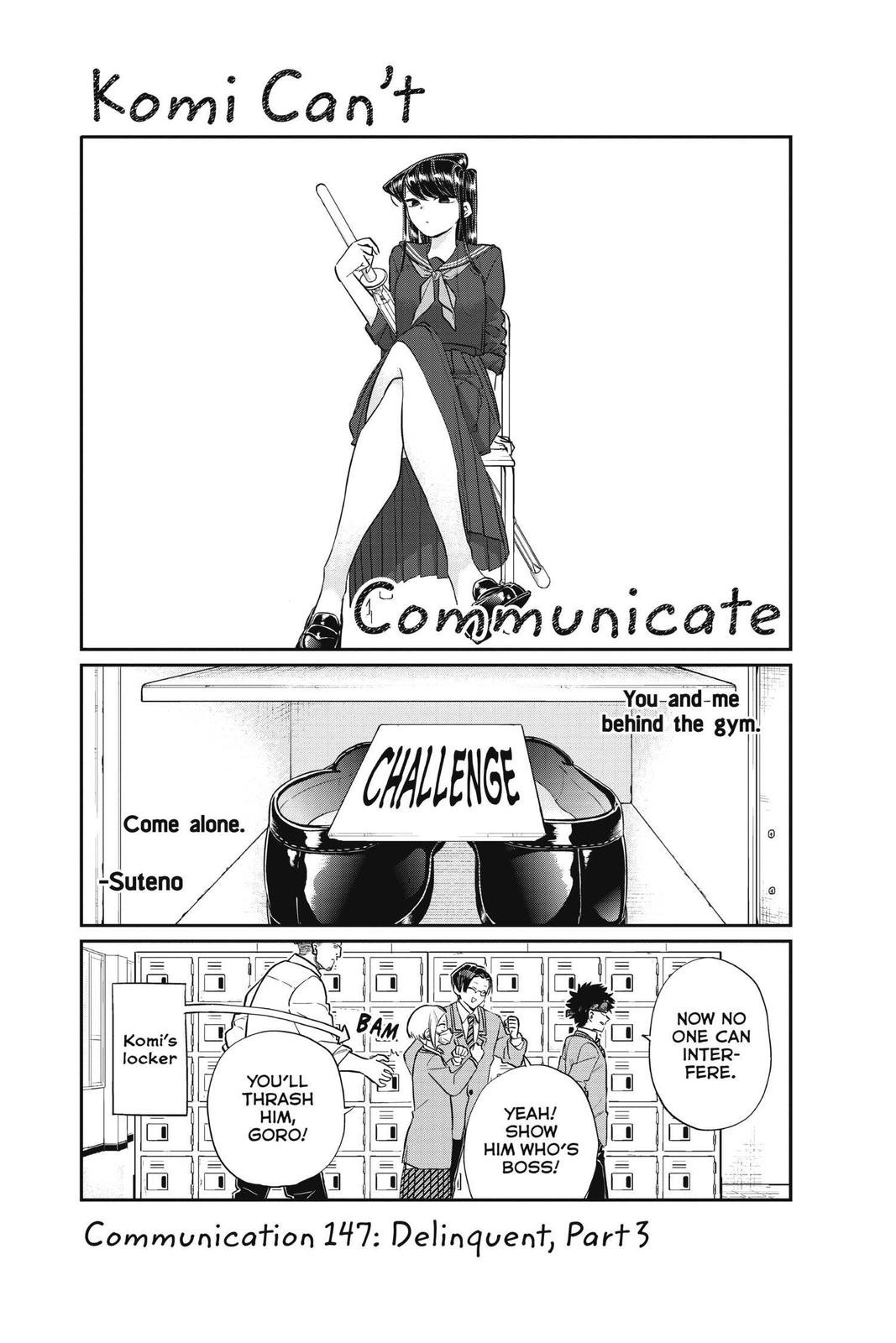 Read Komi Can't Communicate Manga Online