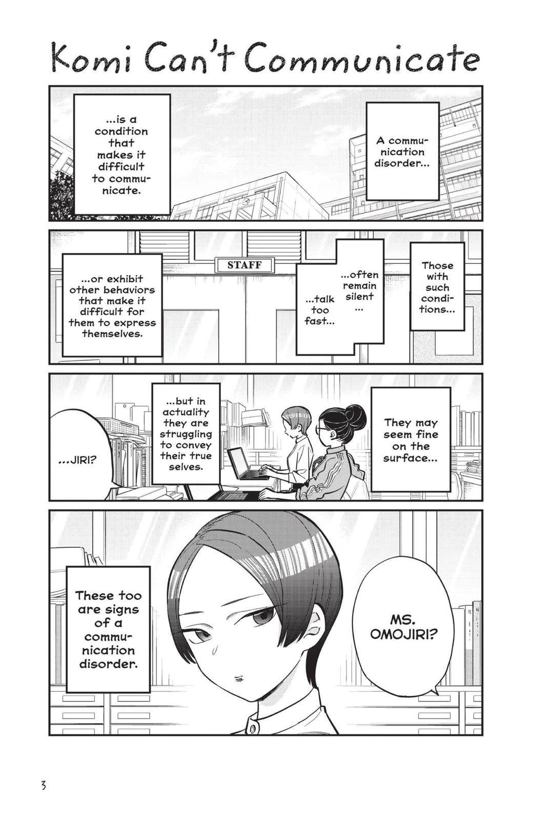 Read Komi Can't Communicate Manga Online